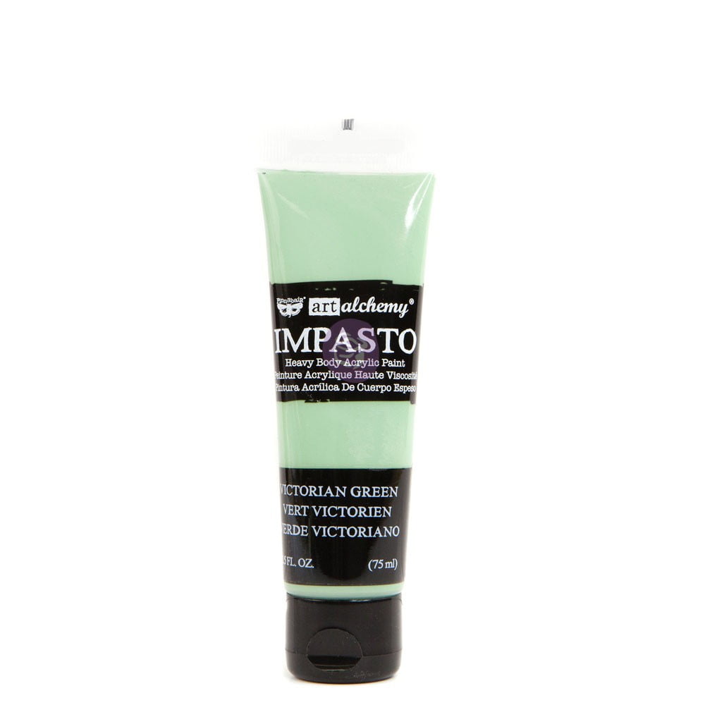 Prima Marketing Inc Art Alchemy- Impasto Paint - Victorian Green Upc 655350966423