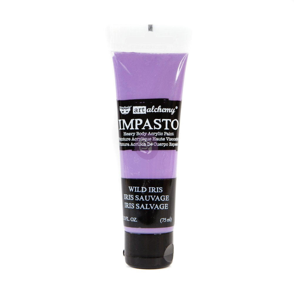 Prima Marketing Inc Art Alchemy- Impasto Paint - Wild Iris Upc 655350966393