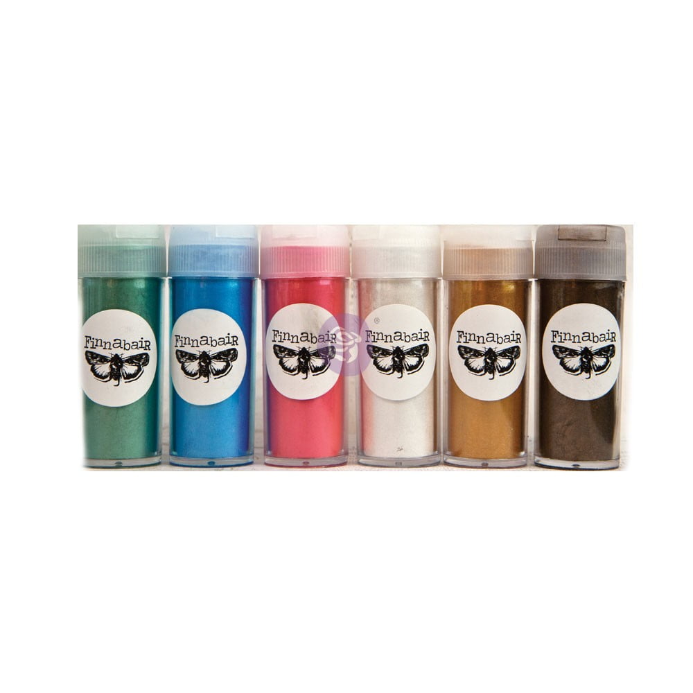 Prima Marketing Inc Art Ingredients: Mica Powder Set Of 6 Upc 655350963910