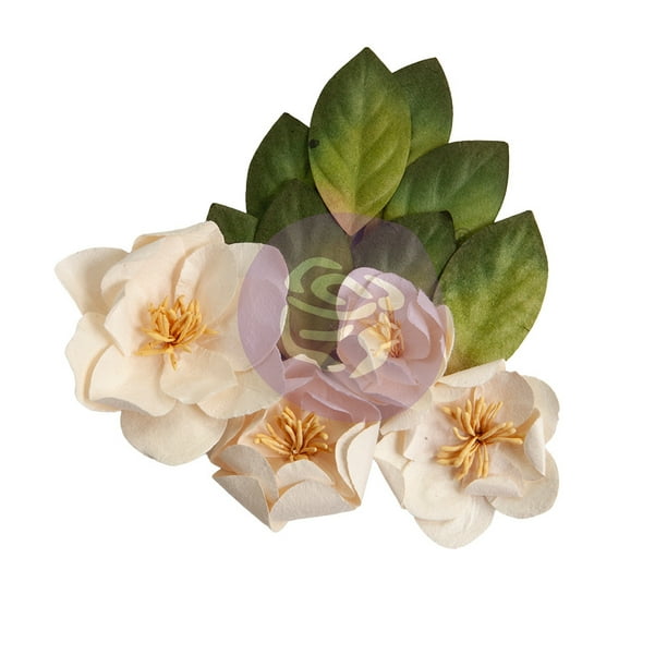Prima Marketing Inc Magnolia Rouge Collection Flowers - Peaceful Magnolia - 12 Pcs Upc 655350659608