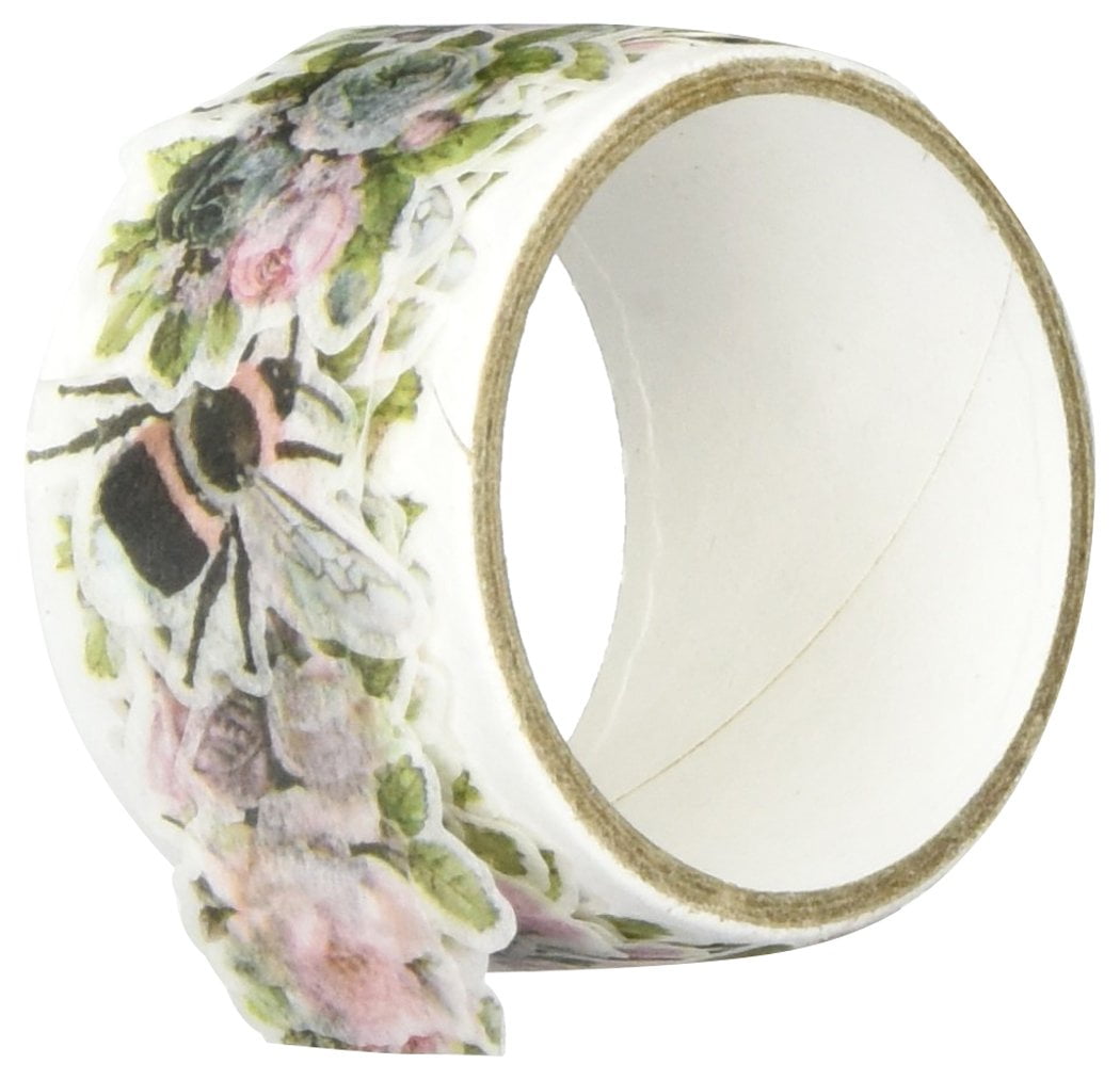 Prima Marketing PTJ Charms – Flower-Themed Pearl Charms For Traveler Journals, Planners & Craft Accessories