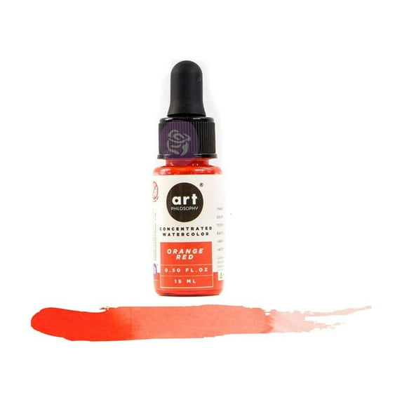 Prima Marketing Pwtc-33622 0.5 Fl Oz Watercolor Concentrate - Orange Red