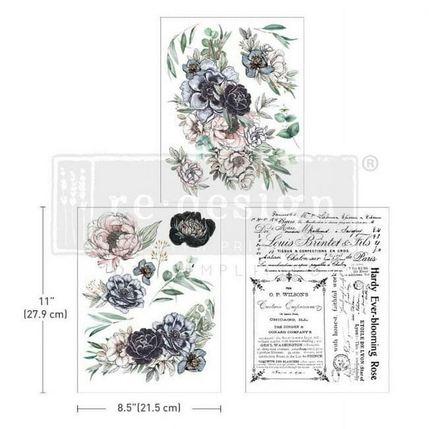 今だけの限定セール Re-Design Marketing Prima Decor 8.5 Transfers のり・接着剤