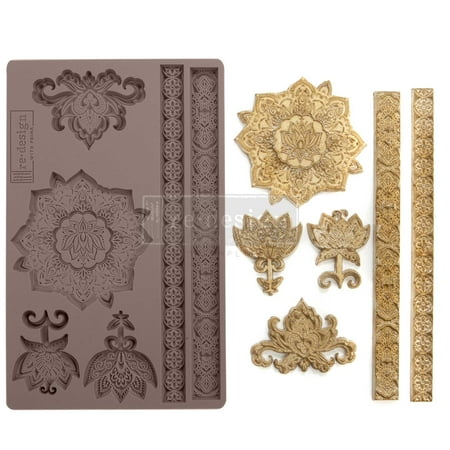Prima Marketing Re-Design Mould 5"X8"X8mm-Agadir Patterns