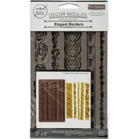Prima Marketing Re-Design Mould 5"X8"X8mm-Elegant Borders