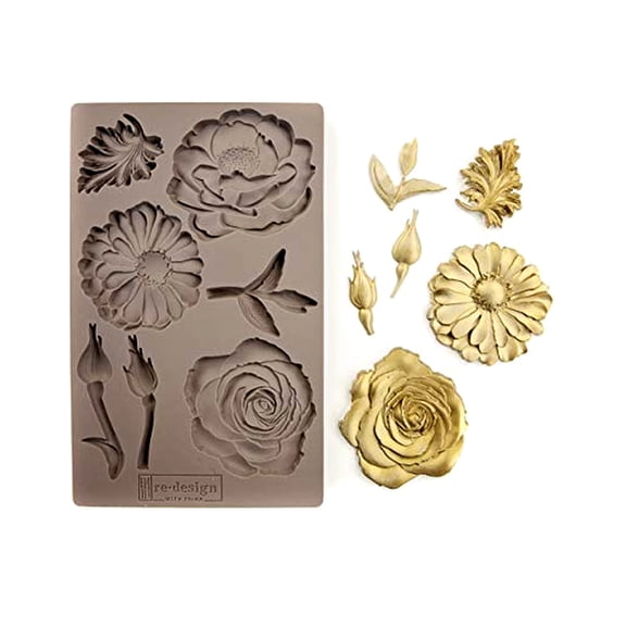 Prima Marketing Re-Design Mould 5"X8"X8mm-In The Garden