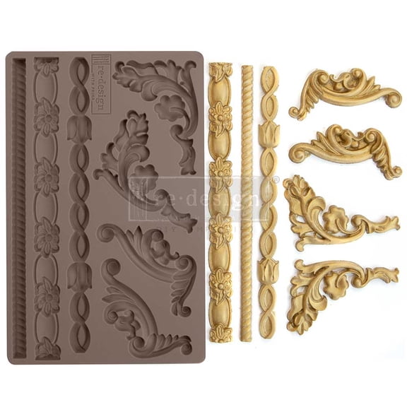 Prima Marketing Re-Design Mould 5"X8"X8mm-Italian Accents
