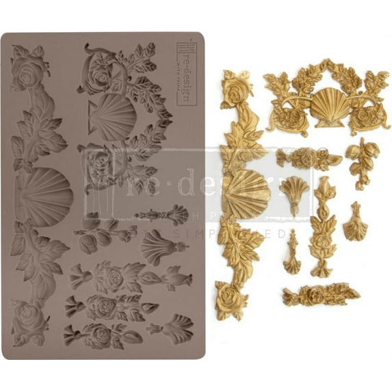 Prima Marketing Re-Design Mould 5"X8"X8mm-Seawashed Treasures