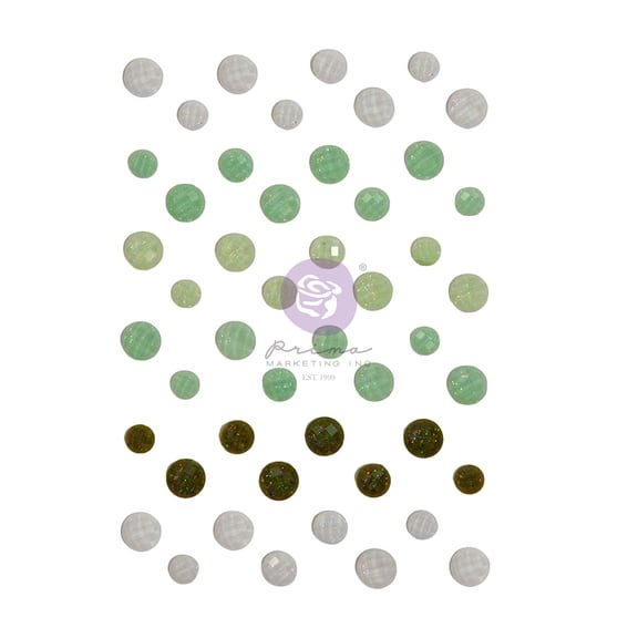 Prima Marketing Sharon Ziv Say It In Crystals-Assorted Dots 48/Pkg