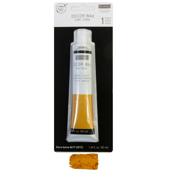 Prima Marketing WAX633-479 1.69 oz Re-Design Wax Paste - Amber
