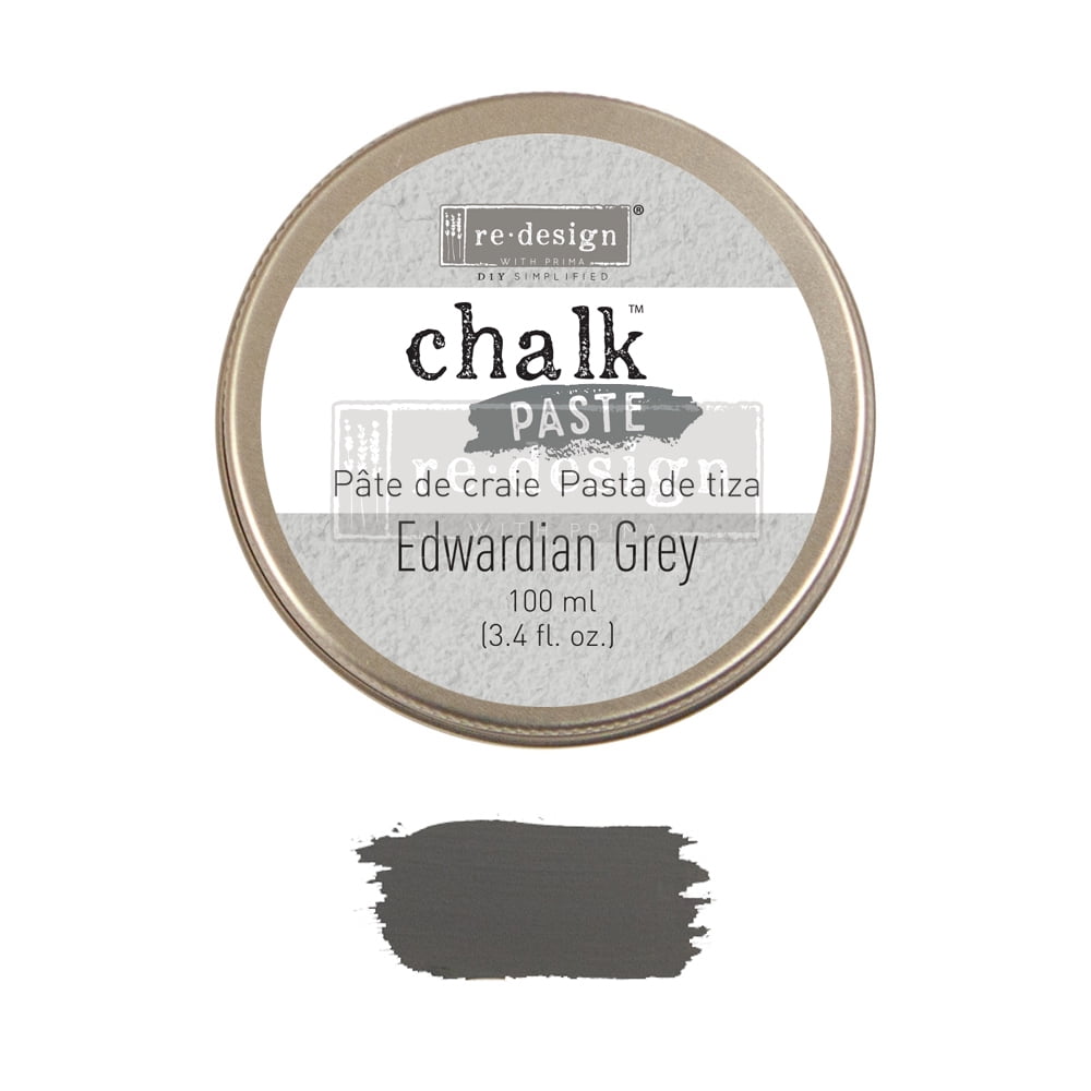 Prima Re-Design Chalk Paste 100Ml-Edwardian Grey