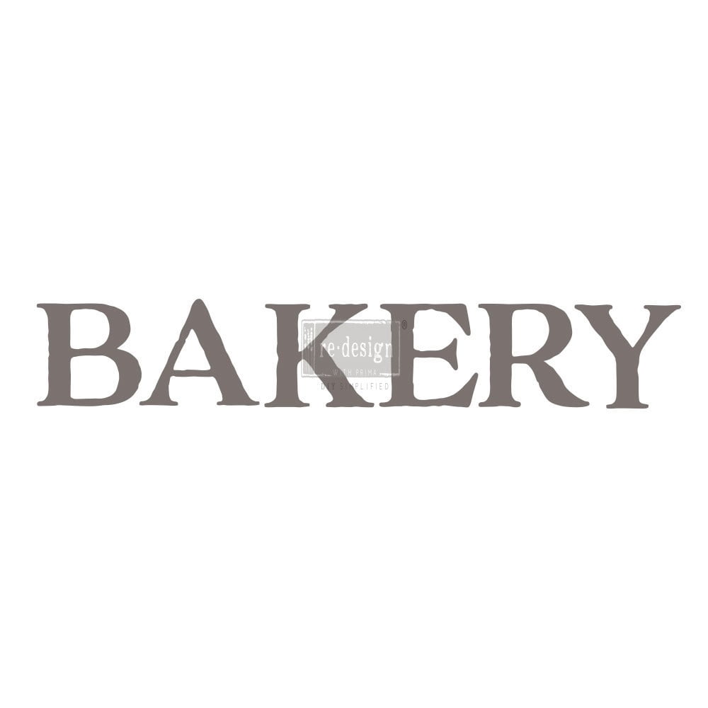 Prima Re-Design Decor Colored Transfer-Bakery 27.5"X16"