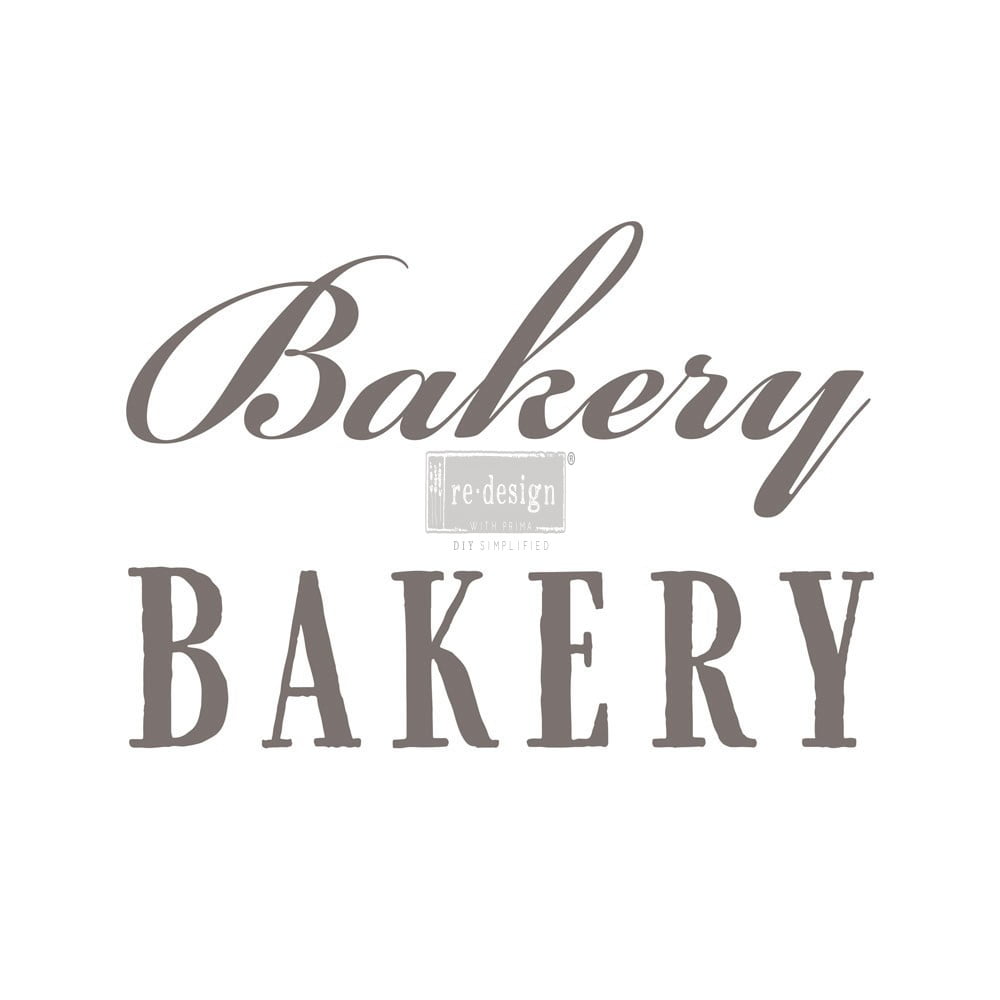 Prima Re-Design Decor Colored Transfer-Bakery
