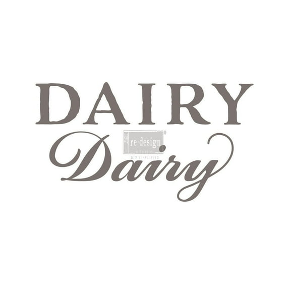 Prima Re-Design Decor Colored Transfer-Dairy 20"X36.2"