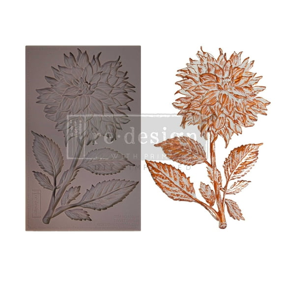 Prima Re-Design Decor Mould-Sweet Dahlia
