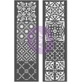 thumbnail image 1 of Prima Re-Design Decor Stencil 2/Pkg 8"X26.375"-Arabesque, 1 of 2