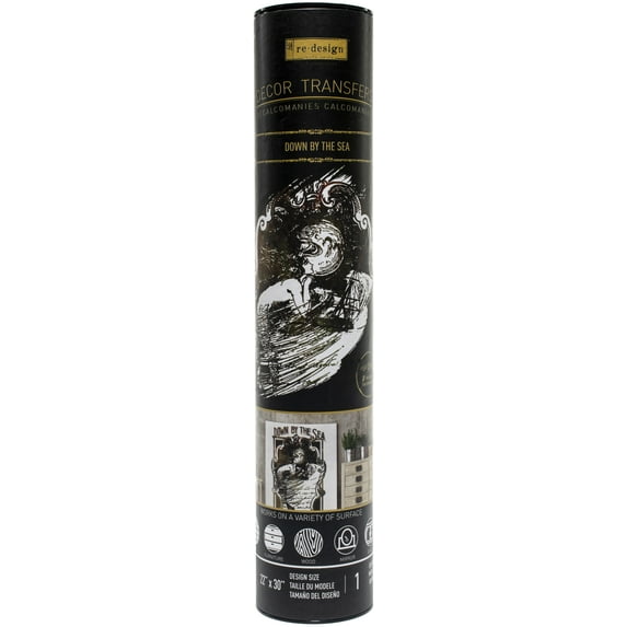 Prima Re-Design Decor Transfer-Down By The Sea 22"X30"