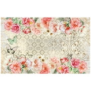 Prima Re-Design Decoupage Decor Tissue Paper 19X30-Living Coral