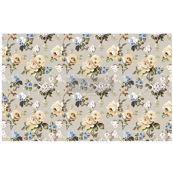 Prima Re-Design Decoupage Decor Tissue Paper 19"x30"-Marigold