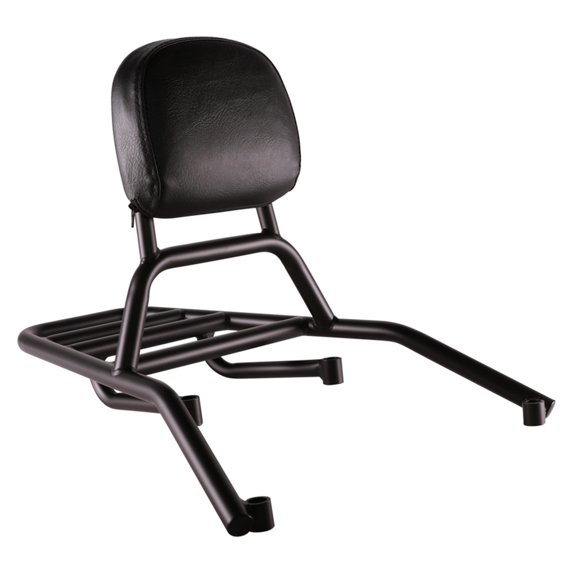 "Prima Rear Rack (Backrest, Black); Genuine Hooligan"