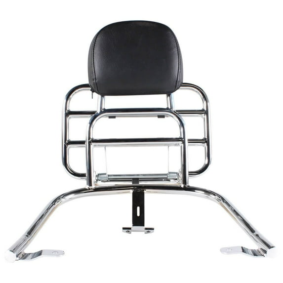 "Prima Rear Rack (Backrest, Chrome); Vespa Primavera"