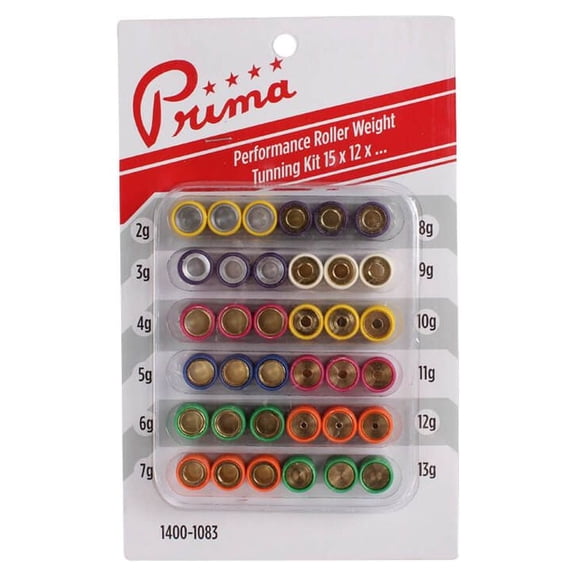 Prima Roller Weight Tuning Kit (15x12)