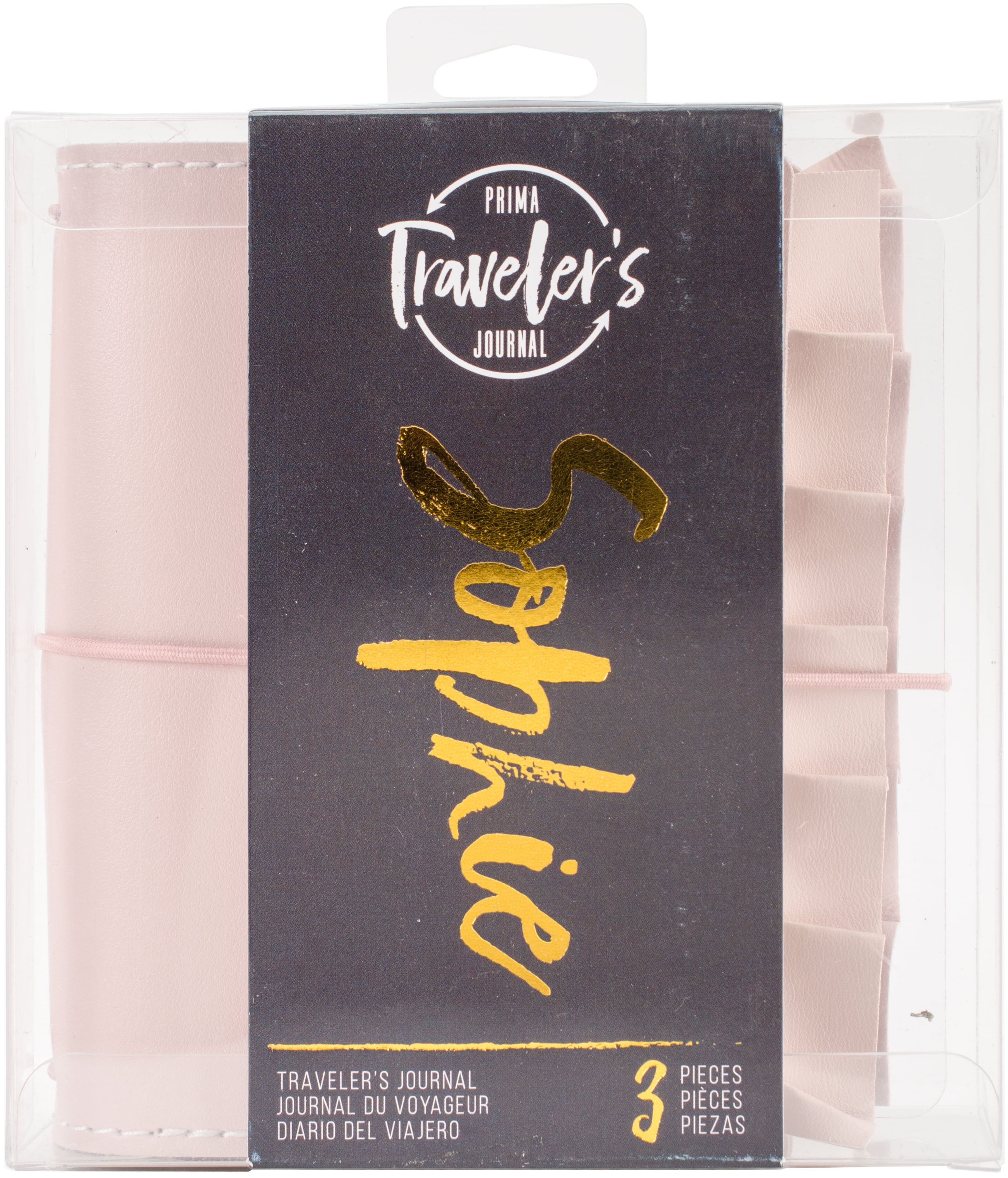Prima Traveler's Journal Passport Size 4.2"X5.3"Sophie