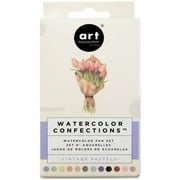 Prima Watercolor Confections Watercolor Pans 12/Pkg-Vintage Pastel
