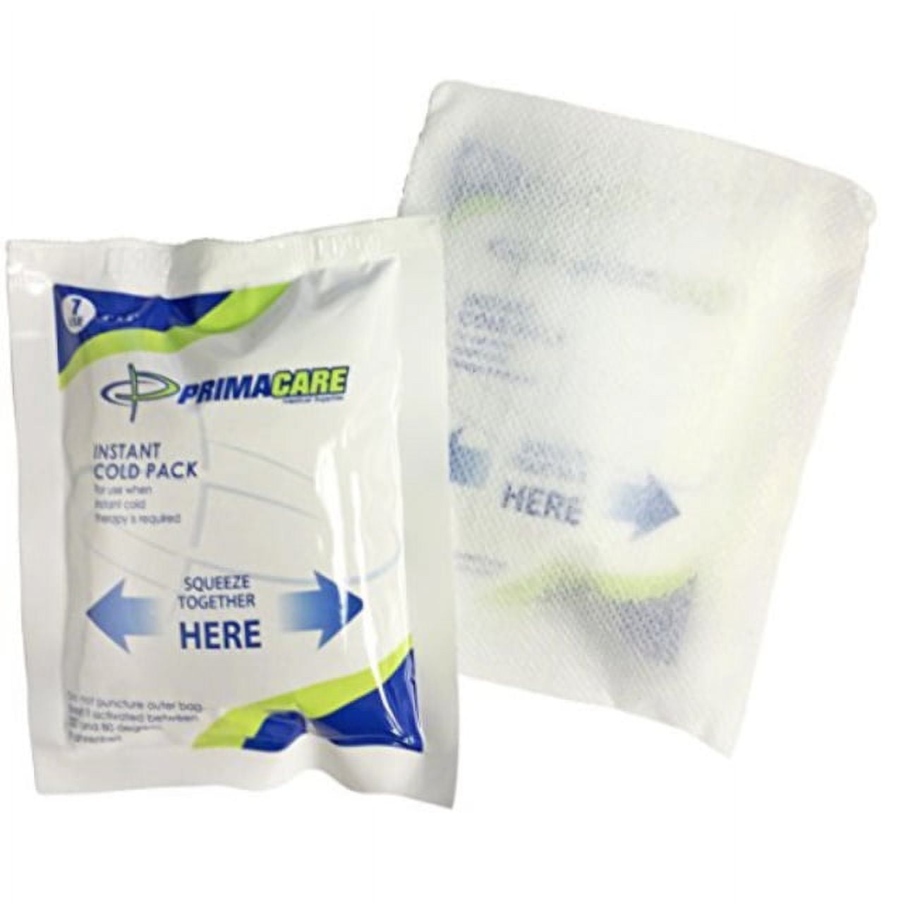 PrimaCare PCP-45 Pack of 24 Disposable Instant Cold Therapy Ice Packs 4"x5" – First Aid, Instant Pain Relief