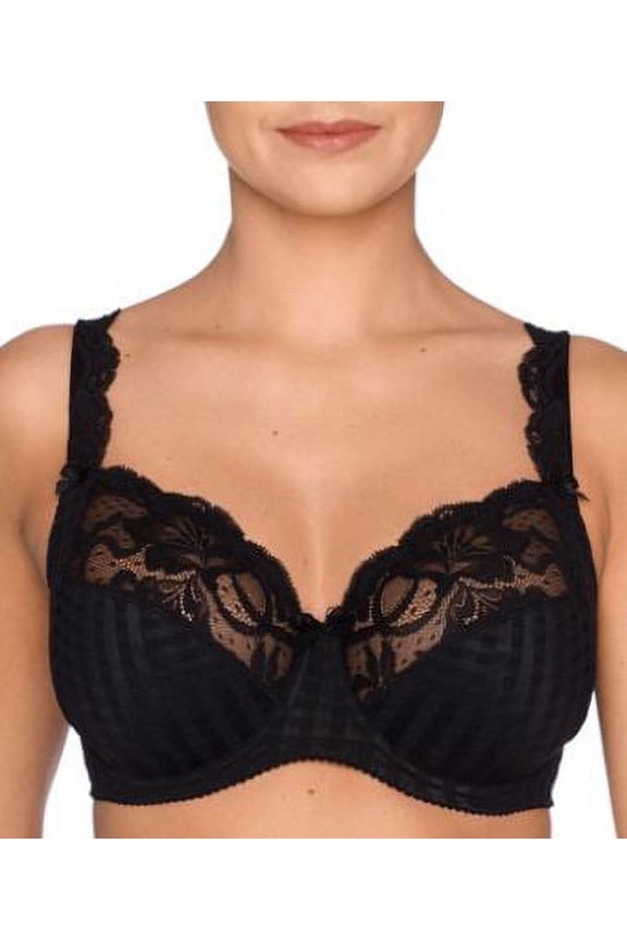 PrimaDonna Madison Full Cup Wire Bra, Black | Primadonna Madison Bra | Full Coverage Prima Donna Bra