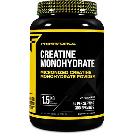 PrimaForce Creatine Monohydrate Supplement – 1.5 KG - Micronized Powder