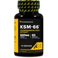 thumbnail image 1 of PrimaForce KSM-66 Ashwagandha Root Extract (600mg) 60 Veggie Capsules - High Potency 5% Withanolides with BioPerine, 1 of 6