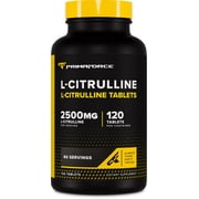 PrimaForce L-Citrulline 2500mg, 120 Tablets, 60 Servings, Supplement