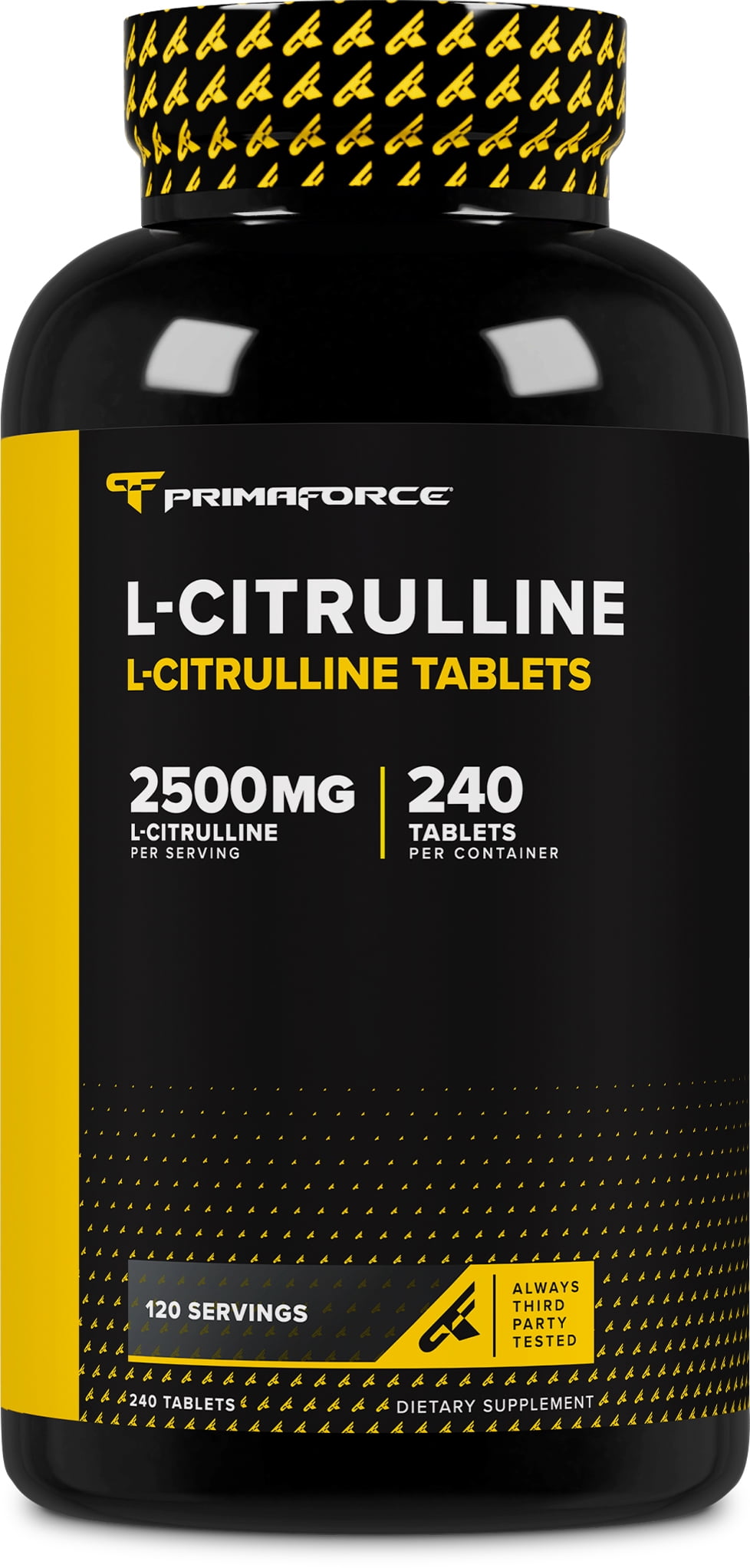 primaforce l carnitine L-Citrulline Supplement, 2500mg, 240 Tablets, 120 Servings, Gluten Free, Non-GMO L-Carnitine Injection — 30-Day Immune-System Size:60 Softgels 240 capsules for 60