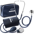 thumbnail image 1 of Primacare DS-9197-BLWM Professional Classic Series Manual Adult size Blood Pressure Kit, Emergency Bp kit with Stethoscope and Portable Leatherette Case, Nylon Cuff, Blue, 1 of 8