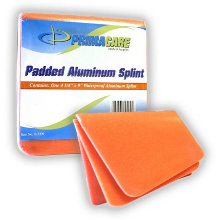 Primacare IS-5209 Padded Aluminum Splint, 9" Length