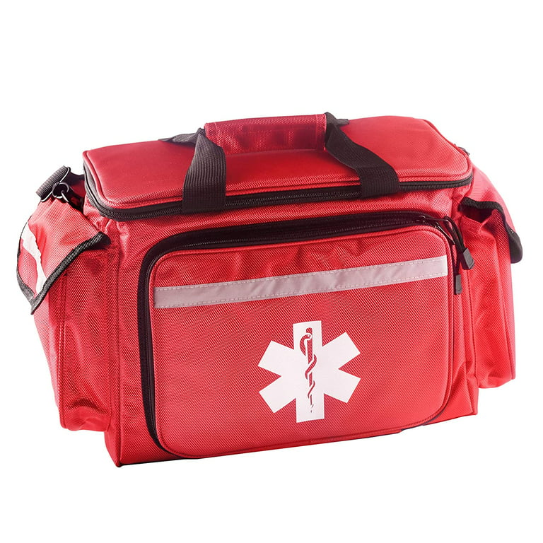Primacare KB-7411 Kit de primeros auxilios personales de 45 piezas, 6 x 4 x  1 pulgada, con suministros médicos de emergencia, bolsa de viaje esencial
