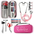 thumbnail image 1 of Primacare KB-9397-PK Pink Stethoscope Case with Supplies, 8 Piece Set, 1 of 8