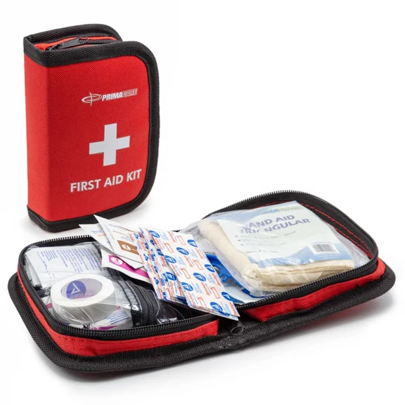 Primacare Kb-7411 Personal First Aid Kit With Emergency Medical Supplies 6X4X1