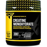 Primaforce Creatine Monohydrate Powder 300 Grams Unflavored - Micronized, Gluten Free, Non-GMO