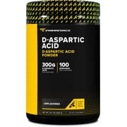 حمض Primaforce D-Aspartic 300 جرام 100 حصص ، غير بنكهة ، نباتي ، غير معدّل وراثيًا