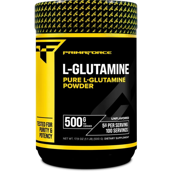 Primaforce L-Glutamine Powder 500 Grams (1.1 LBS)