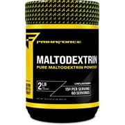 Primaforce Maltodextrin Powder (2 Pounds, Unflavored) - Food Grade Maltodextrin Powder for Increased Workout Energy, Gain & Endurance