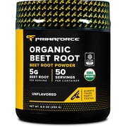 Primaforce Organic Beet Root Powder 250g Unflavored - Natural Source of Antioxidants and Nutrients