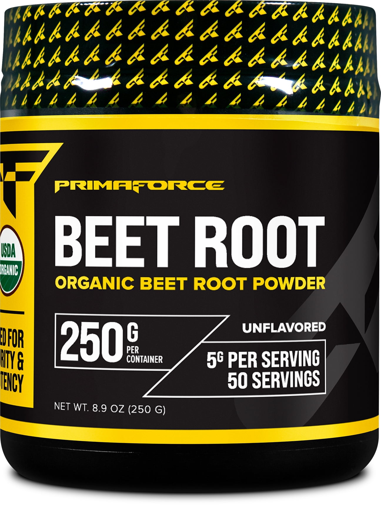 Primaforce Organic Beet Root Powder (250g) Unflavored - Natural Source of Antioxidants and Nutrients