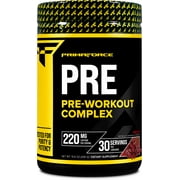 Primaforce Pre Workout Complex Powder 30 Servings Grape - Fitness Supplement for Training Routine Enhancement, 450g