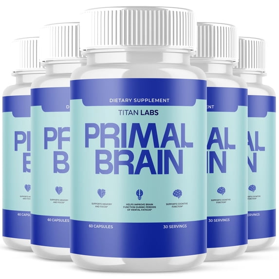Primal Brain Advanced Brain Support Formula Supplement PrimalBrain 300 Capsules