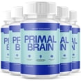 thumbnail image 1 of Primal Brain Advanced Formula Brain Support Pills Maximum Strength Supplement PrimalBrain 300 Capsules, 1 of 9