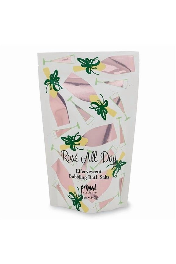 12 oz Bubbling Bath Salts-Rose All Day
