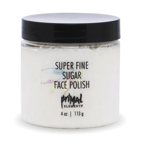 Primal Elements  4 oz Super Fine Sugar Face Polish